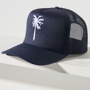 Kerri Rosenthal Palm Trucker Cap